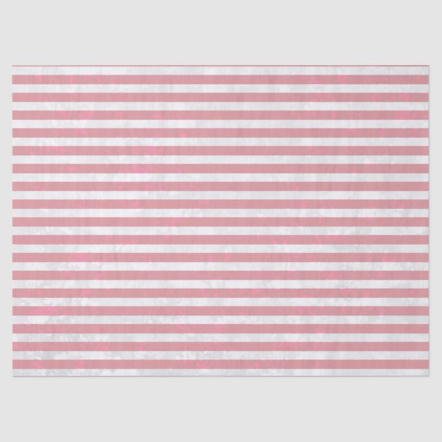 Candy Cane Stripes Tissue Paper (Front)