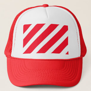 Candy Cane Stripes Trucker Hat