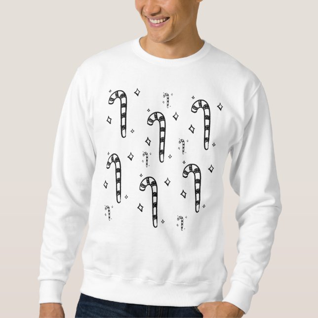 Candy Cane Sweatshirt (Front)
