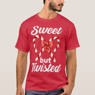 Candy Cane Sweet But Twistedfor Women Kids Men T-Shirt