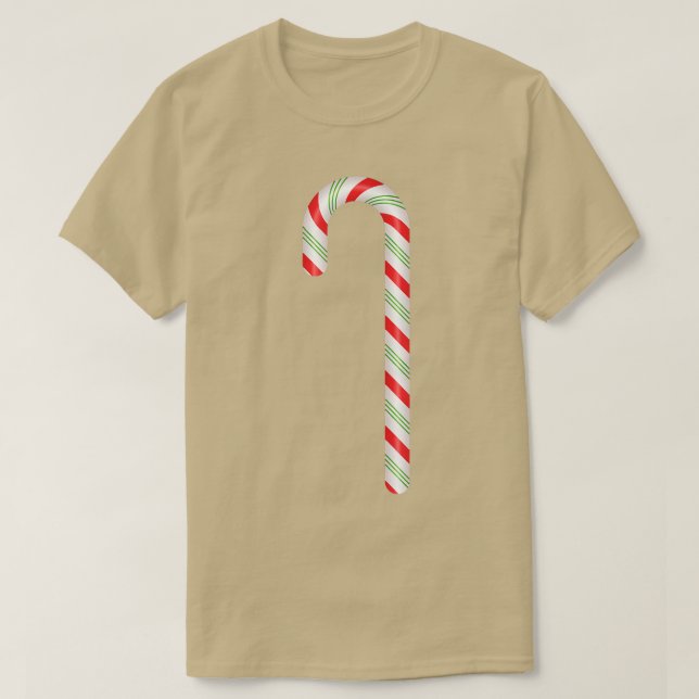 Candy Cane  T-Shirt (Design Front)