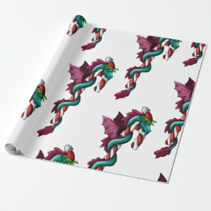 Candy Cane Thief  Wrapping Paper