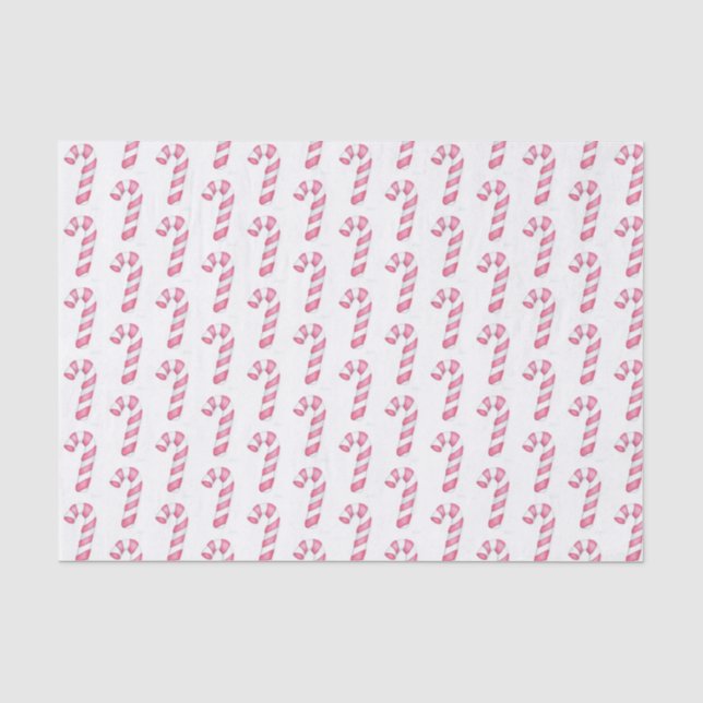 Candy Cane Tissue Paper (Front)