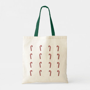 Candy Cane Tote Bag