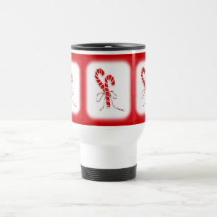 Candy Cane Travel Mug
