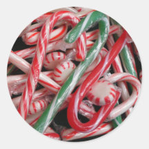 Candy Canes and Peppermints Christmas Holiday