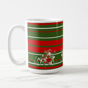 Candy Canes and Ribbons Coffee Mug