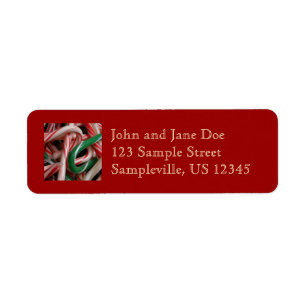 Candy Canes Christmas Holiday White Green and Red