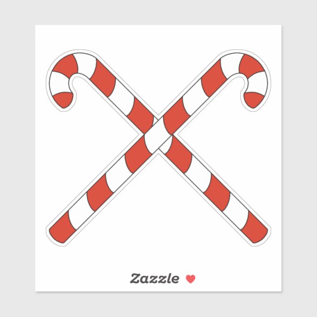 Candy Canes Crossed (Sheet)