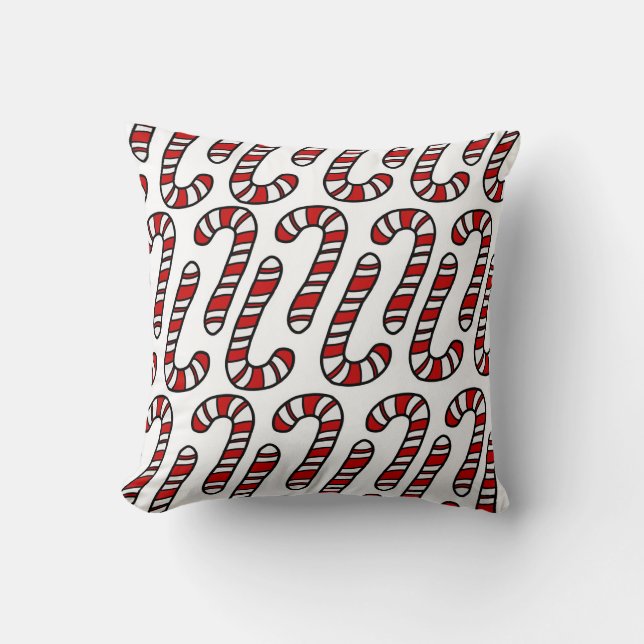 Candy Canes Cushion (Front)