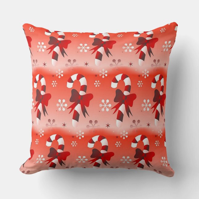 Candy Canes Cushion (Front)
