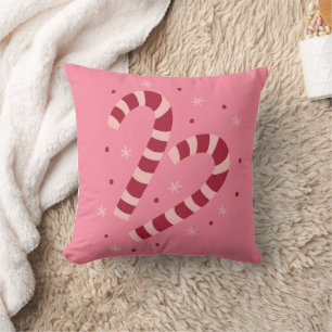 Candy canes cushion