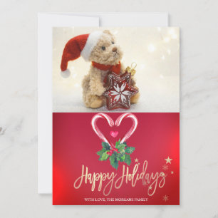 Candy Canes Holly Berry, Photo Merry Christmas