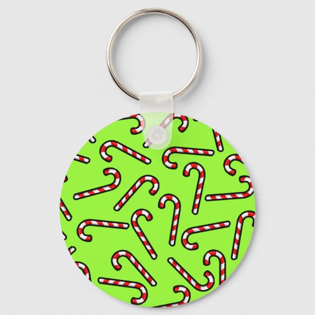 Candy Canes Key Ring (Front)