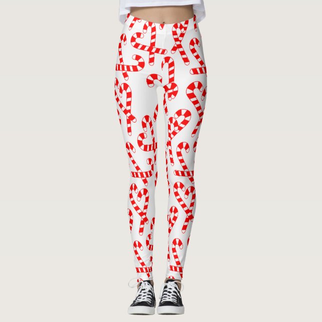 Candy Canes  Leggings (Front)