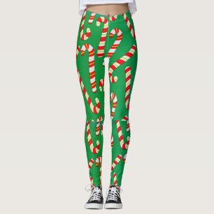 Candy Canes Leggings