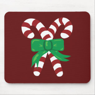 Candy Canes Mouse Mat