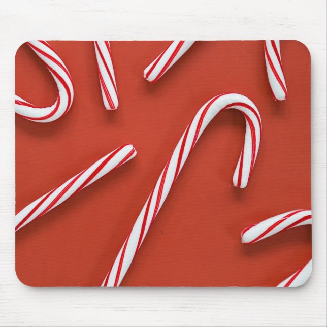Candy Canes Mouse Mat (Front)
