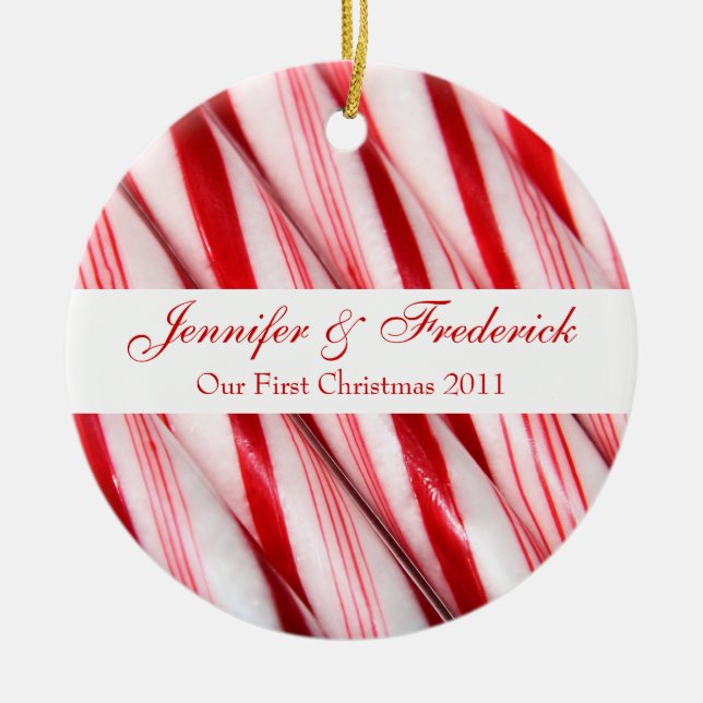 Candy Canes Ornament (Front)