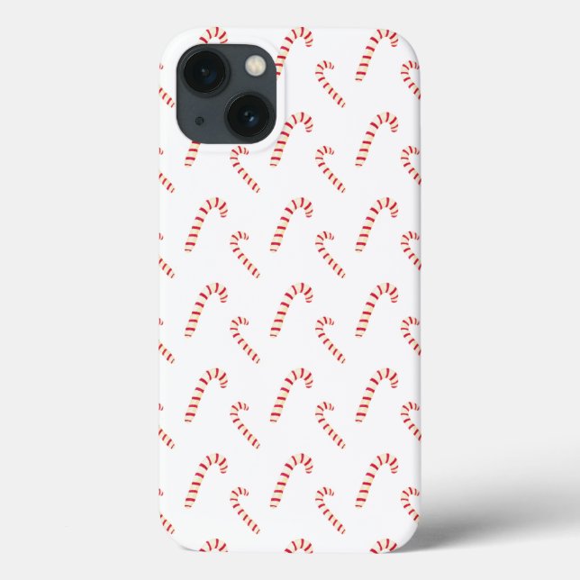 Candy Canes Pattern Case-Mate iPhone Case (Back)