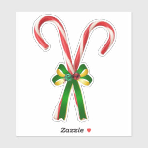 Candy Canes Sticker