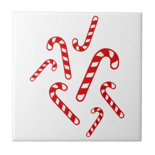 Candy canes tile