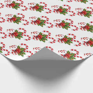Candy Canes Wrapping Paper