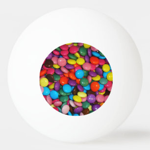 Candy cased choclate buttons Texture Template Ping Pong Ball