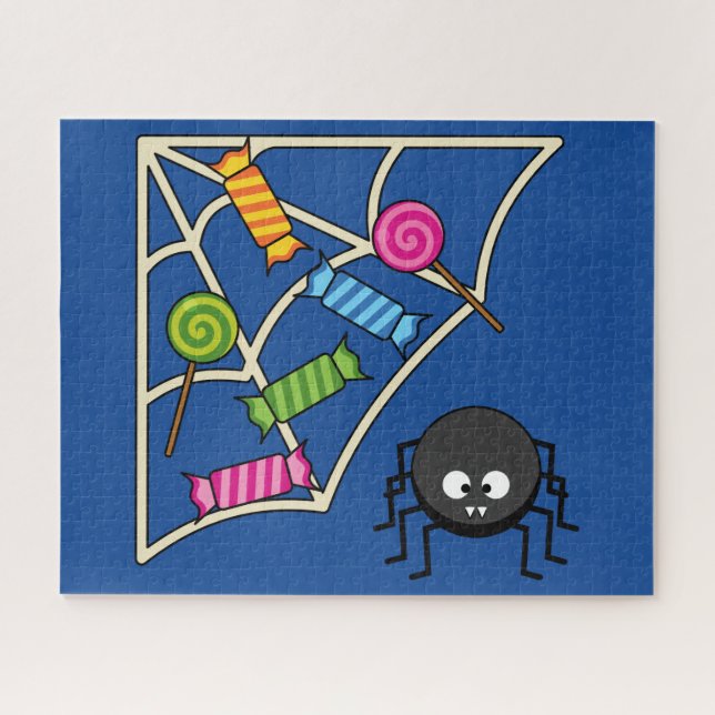 Candy Catcher Spider Jigsaw Puzzle (Horizontal)