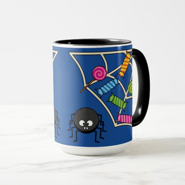 Candy Catcher Spider Mug (Front Right)