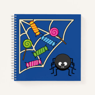 Candy Catcher Spider Notebook