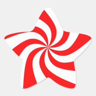 Candy Christmas Images Star Sticker