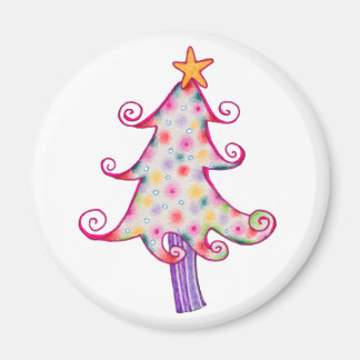 Candy Christmas Tree Magnet