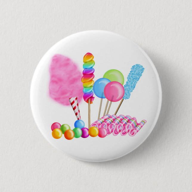 Candy Circus 6 Cm Round Badge (Front)