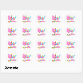 Candy Circus Classic Round Sticker (Sheet)