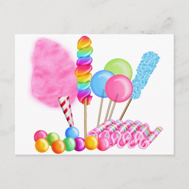 Candy Circus Postcard (Front)