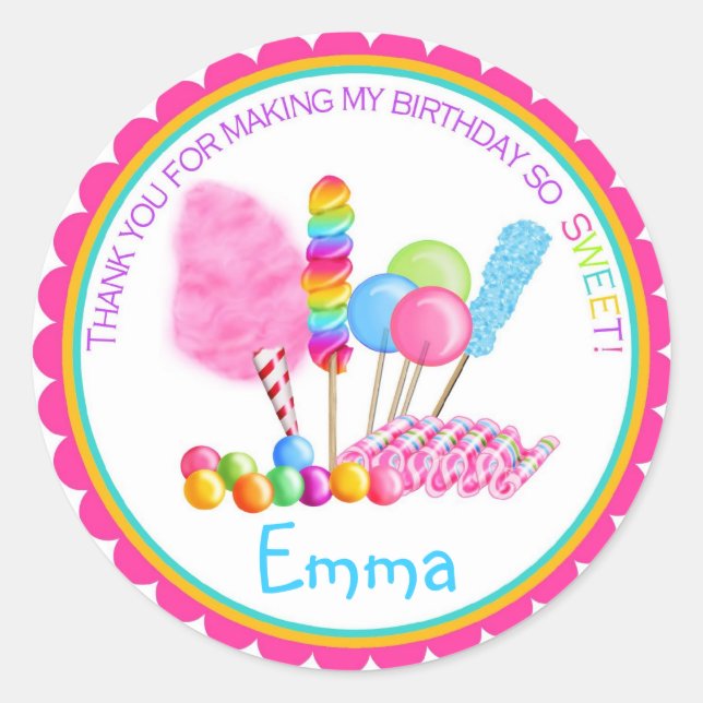 Candy Circus Stickers (Front)