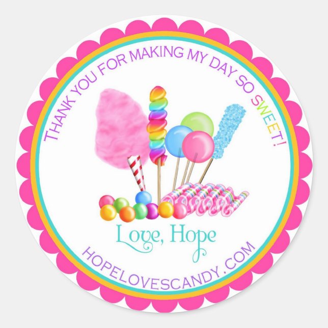 Candy Circus Stickers (Front)