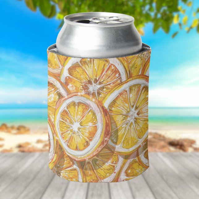 Candy Citrus Swirl  – Fun Retro Citrus Candy  Can Cooler (Creator Uploaded)