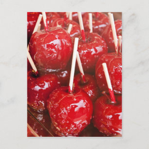 Candy coated fruit at the Stuttgart Beer Festiva Postcard