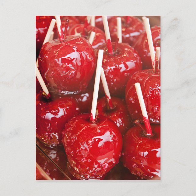 Candy coated fruit at the Stuttgart Beer Festiva Postcard (Front)