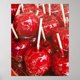 Candy coated fruit at the Stuttgart Beer Festiva Poster