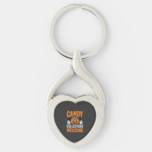Candy Collectors Welcome Halloween Pumpkin Key Ring