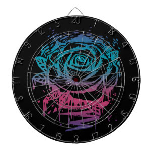 Candy Color Rose Dartboard