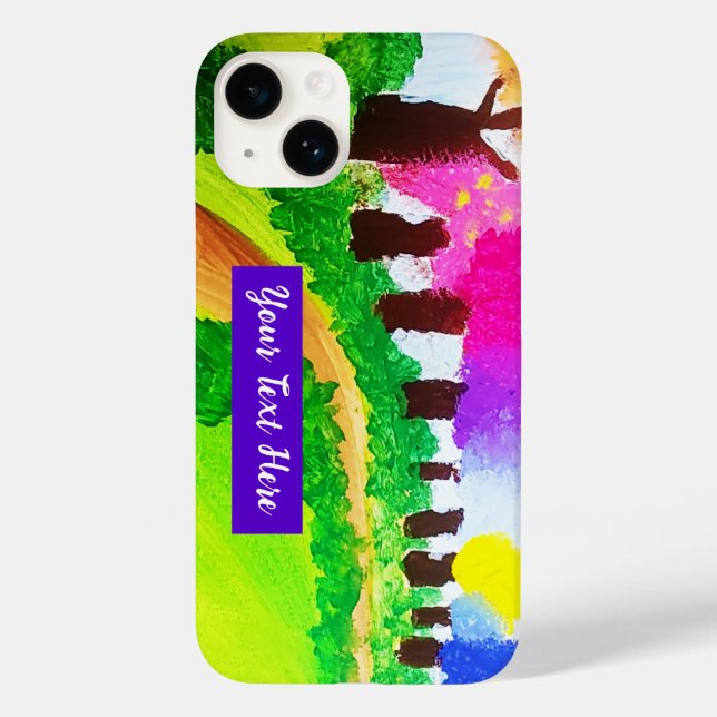 Candy Colour Trees - iPhone Case (Back)