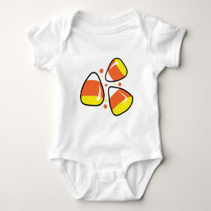 Candy Corn Baby Bodysuit