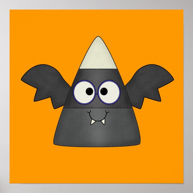 Candy Corn Bat Poster (Front)
