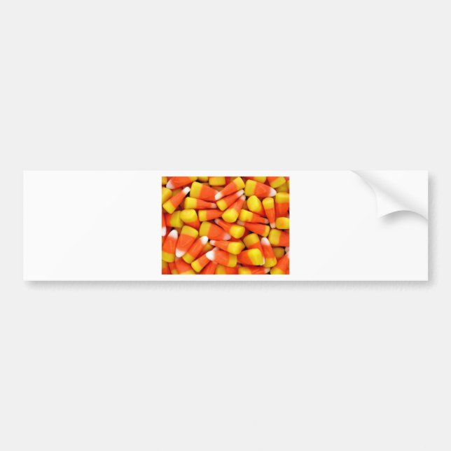 CANDY CORN BUMPER STICKER (Front)