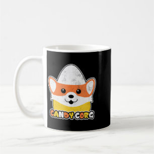 Candy Corn Corgi Halloween Dog Candy Corg Men Coffee Mug