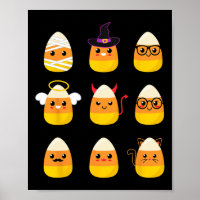 Candy Corn Costume Characters - Cute Halloween Kid